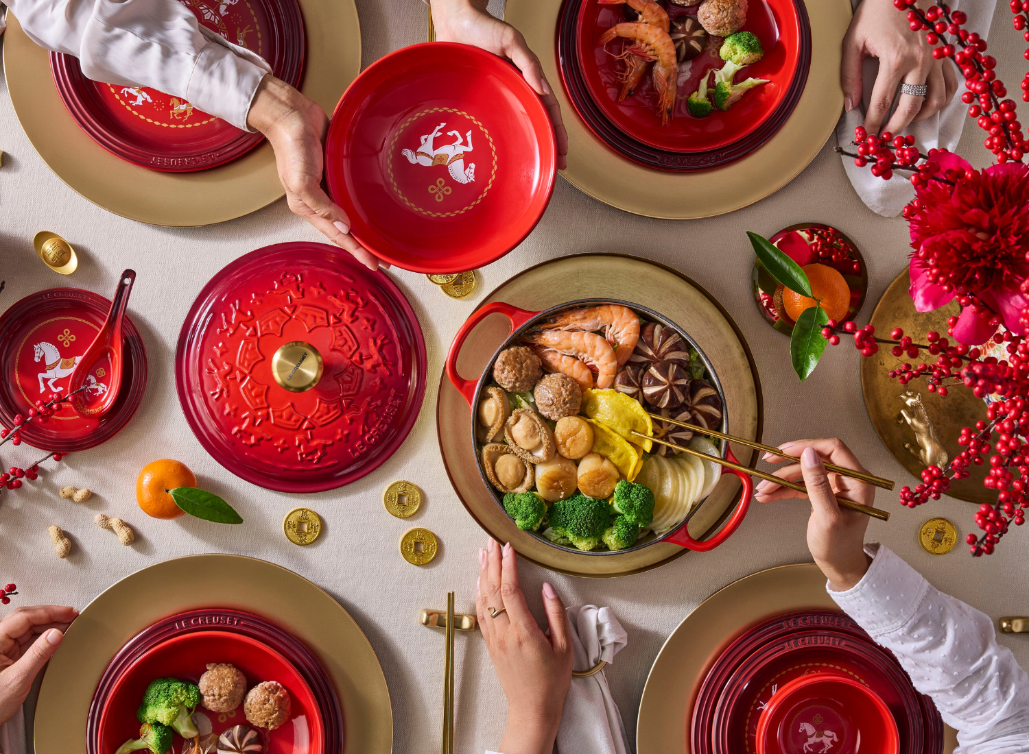Le Creuset Chinese New Year Cuisines
